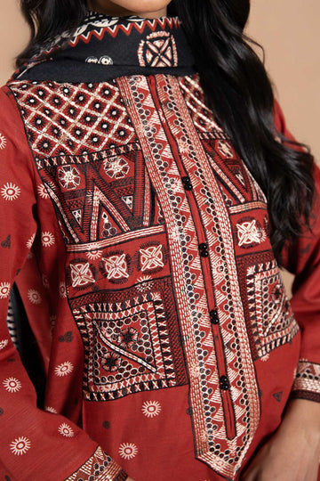 Sapphire 2PE DY22V12 4 1 2 Piece - Embroidered Khaddar Suit Winter Vol 1 RTW 2022 Online Shopping